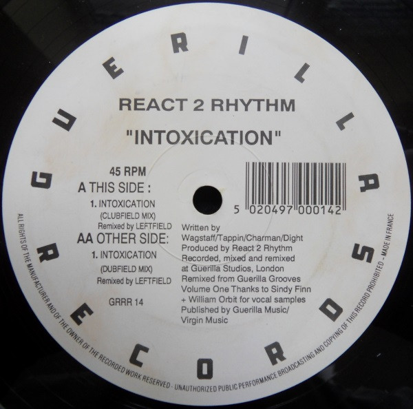 React 2 Rhythm - Intoxication | Guerilla (GRRR 14)