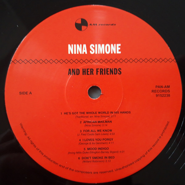 Nina Simone - Nina Simone And Her Friends | Pan Am Records (9152238) - 3