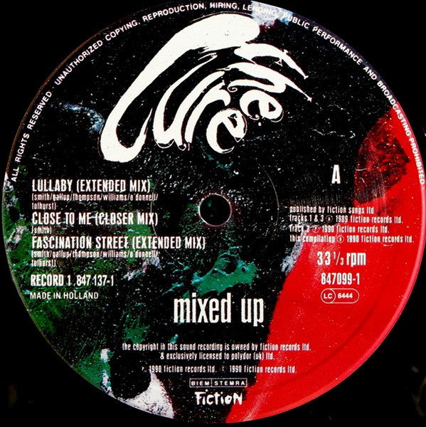 The Cure - Mixed Up | Fiction Records (847 099-1) - 4