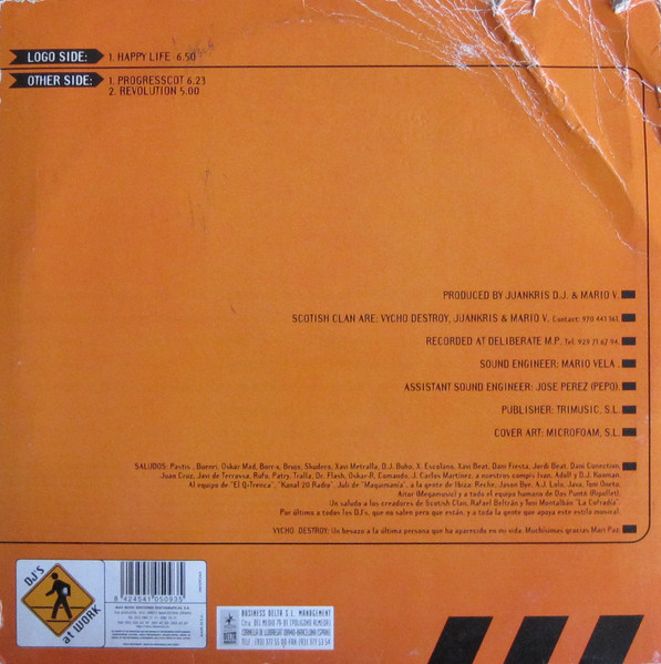 Scotish Clan - Happy Life | DJ's At Work (NM5093MX) - 4