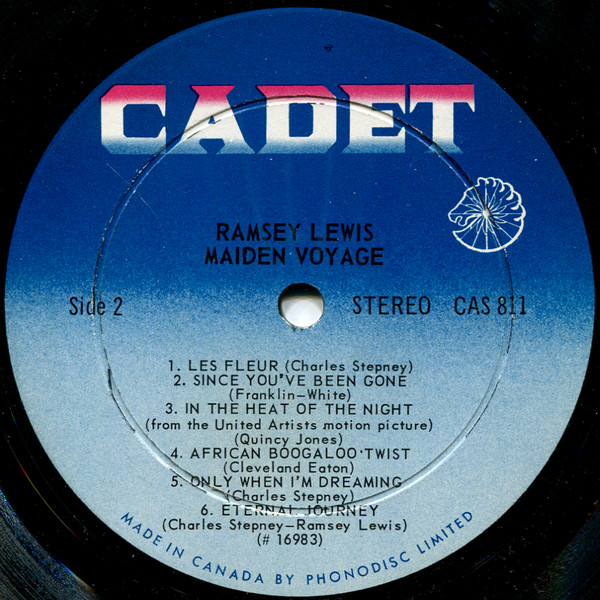 Ramsey Lewis - Maiden Voyage [Vinyl] | Cadet (LPS 811) - 4