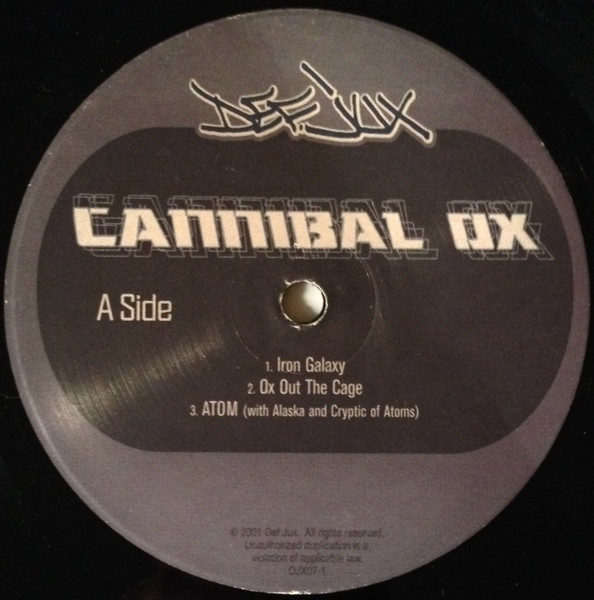 Cannibal Ox - The Cold Vein | Def Jux (DJX07-1) - 3