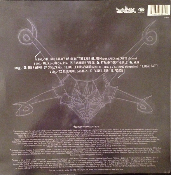 Cannibal Ox - The Cold Vein | Def Jux (DJX07-1) - 2