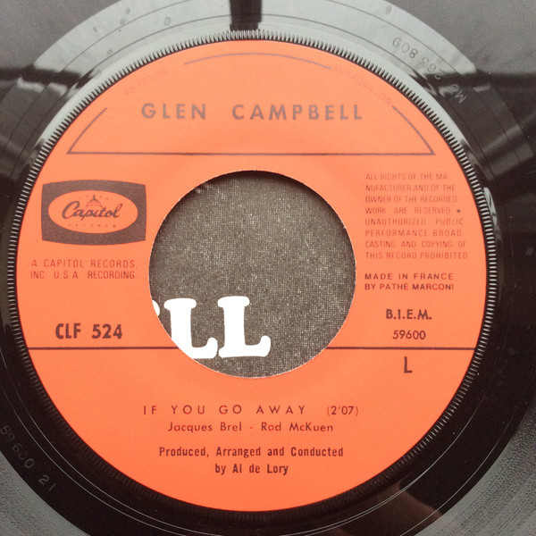 Glen Campbell - Wichita Lineman | Capitol Records (CLF524) - 4