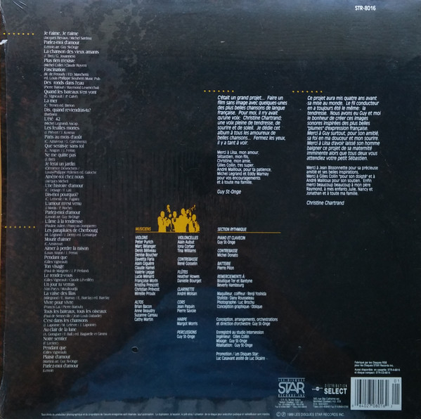 Christine Chartrand Et Guy St-Onge - Parlez-Moi D'Amour | Les Disques Star Records (STR-8016) - 2 Christine Chartrand Et Guy St-Onge - Parlez-Moi D'Amour | Les Disques Star Records (STR-8016) - 2
