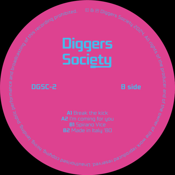 NND - Spirano Vice | Diggers Society Records (DGSC-2) - 3