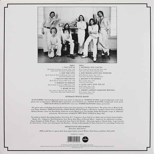 Average White Band - AWB | Demon Records (DEMREC01) - 3 Average White Band - AWB | Demon Records (DEMREC01) - 3