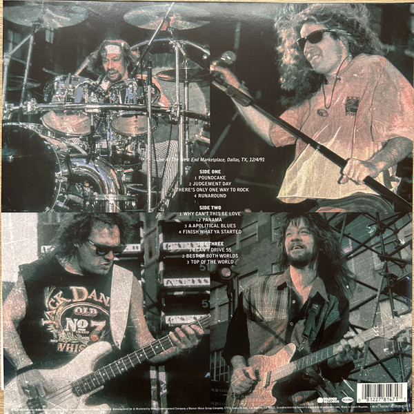 Van Halen - Live In Dallas 1991 | Warner Records (RCV1 726720) - 4 Van Halen - Live In Dallas 1991 | Warner Records (RCV1 726720) - 4