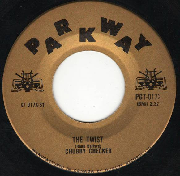Chubby Checker - The Twist / The Hucklebuck | Parkway (PGT-017X)
