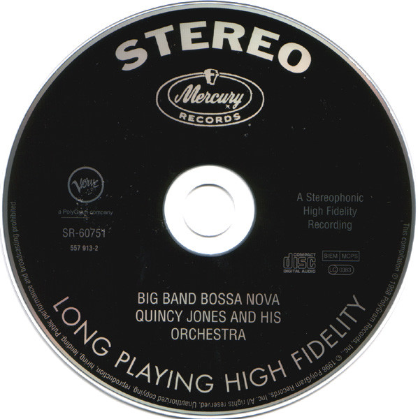 Quincy Jones And His Orchestra - Big Band Bossa Nova | Verve Records (557 913-2) - 3 Quincy Jones And His Orchestra - Big Band Bossa Nova | Verve Records (557 913-2) - 3