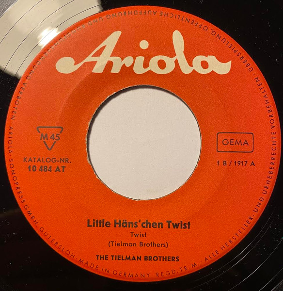 Tielman Brothers - Little Häns'chen Twist | Ariola (10 484 AT)