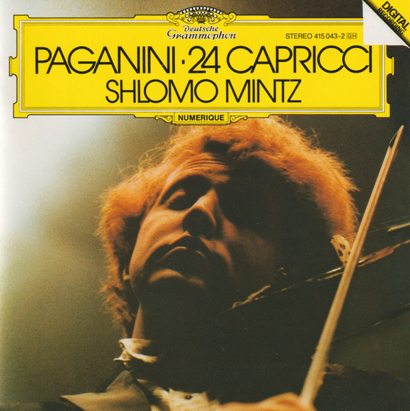 Shlomo Mintz - Niccolò Paganini - 24 Capricci | Deutsche Grammophon (415 043-2)