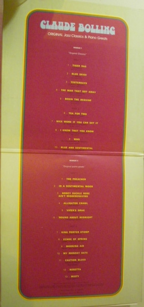Claude Bolling - Original Jazz Classics & Piano Greats | Philips (6680 250) - 3