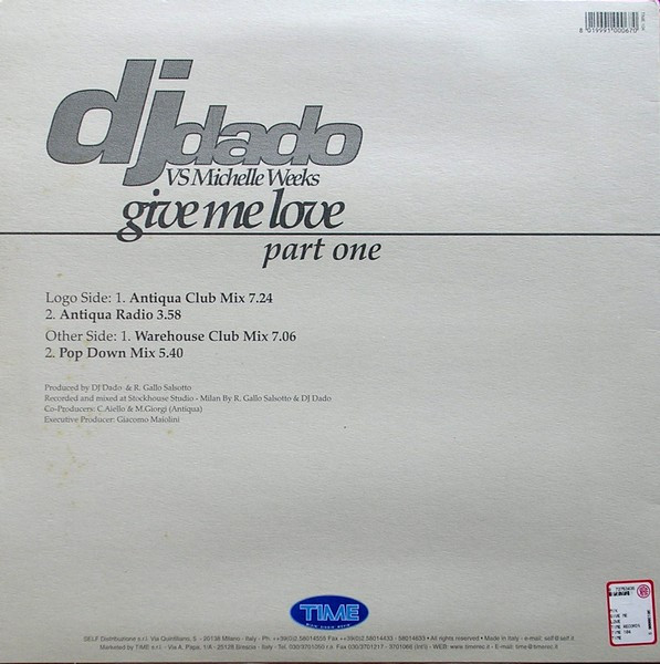DJ Dado vs Michelle Weeks - Give Me Love (Part 1) | TIME (TIME 104) - 2