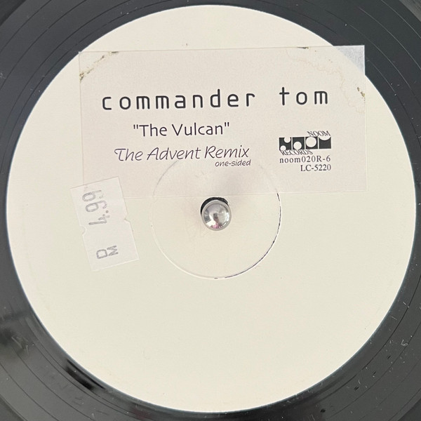 Commander Tom - The Vulcan (The Advent Remix) | Noom Records (NOOM 020R-6)