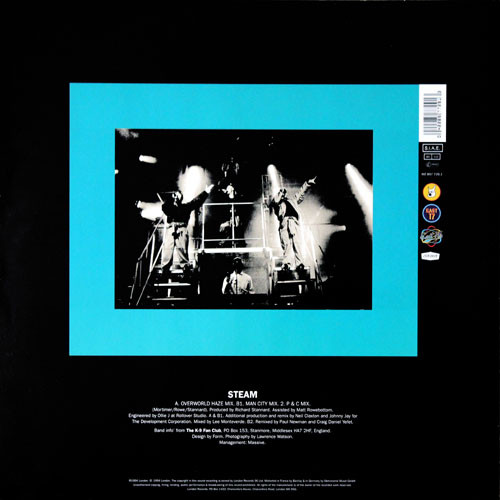 East 17 - Steam | London Records (INT 857 729.1)