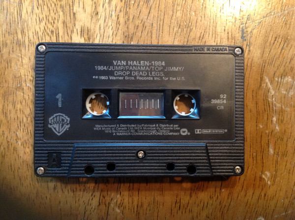 Van Halen - 1984 [Cassette] | Warner Bros. Records (92 39854) - 4