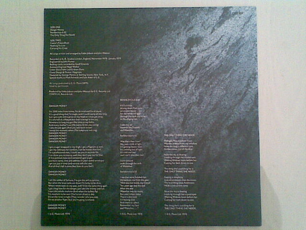 UK - Danger Money | Polydor (2310 652) - 4