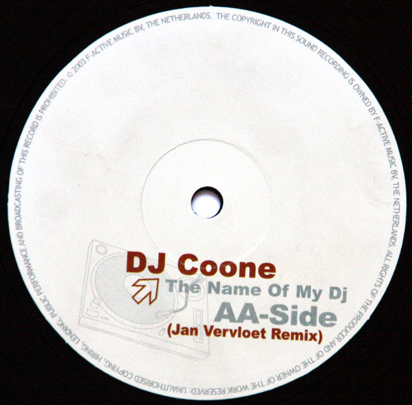 DJ Coone - The Name Of My DJ | Puncher (PU 103) - 4