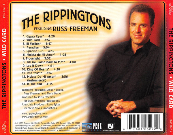 The Rippingtons Featuring  Russ Freeman - Wild Card | Peak Records (PKD-8527-2) - 2