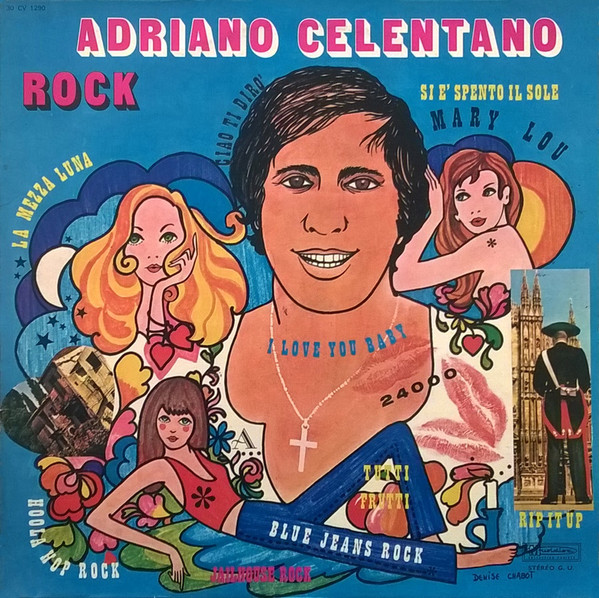 Adriano Celentano - Rock | Musidisc (30 CV 1290)