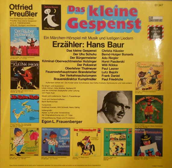 Otfried Preußler - Das Kleine Gespenst | Fontana (61 347) - 2