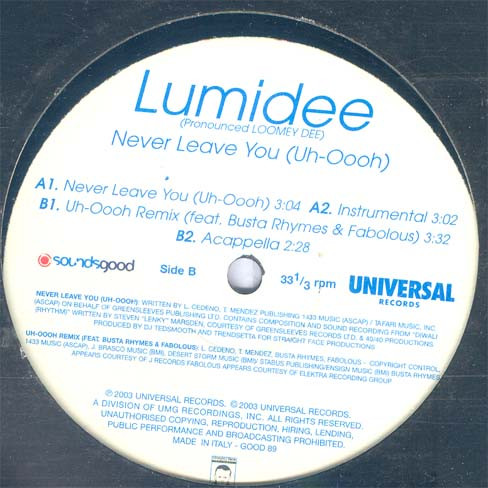 Lumidee - Never Leave You (Uh-Oooh) | Sounds Good (GOOD 89) - 4