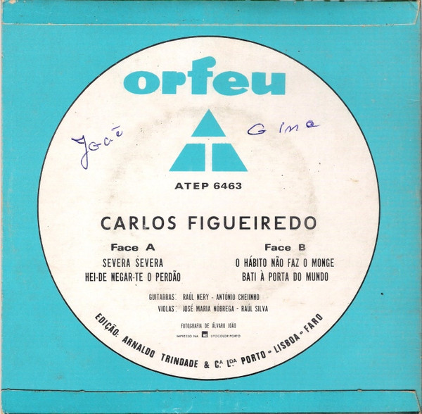 Carlos De Figueiredo - Fados | Orfeu (ATEP 6463) - 2