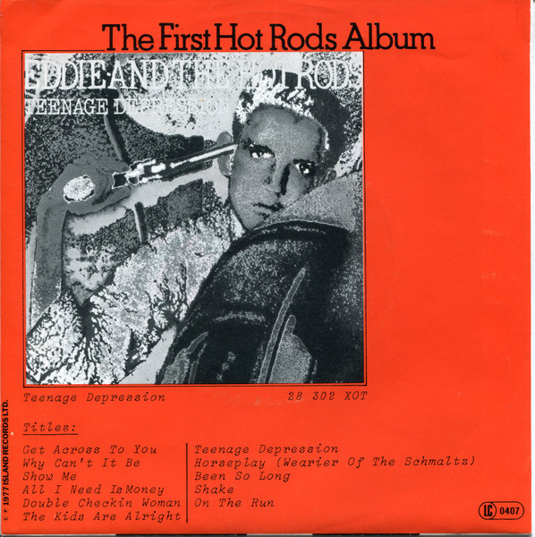 Eddie And The Hot Rods - Do Anything You Wanna Do | Island Records (11 393 AT) - 2