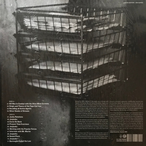 William S. Burroughs - Break Through In Grey Room | Sub Rosa (SRV08) - 2 William S. Burroughs - Break Through In Grey Room | Sub Rosa (SRV08) - 2