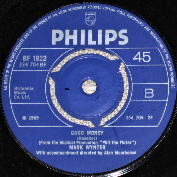 Mark Wynter - Where Is She | Philips (BF 1822) - 2