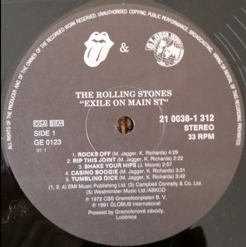 The Rolling Stones - Exile On Main St. | Rolling Stones Records (21 0039-1 312) - 4
