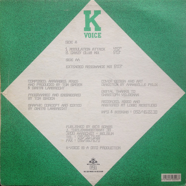 K-Voice - K-Voice | Dance Opera (DO 329) - 2