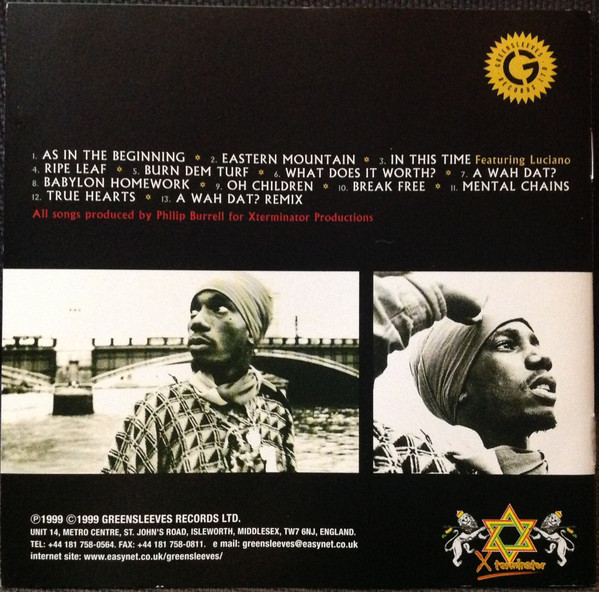 Sizzla - Royal Son Of Ethiopia [CD] | Greensleeves Records (GRELCD 255) - 3