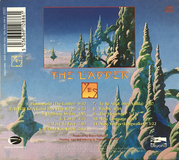 Yes - The Ladder | Eagle Records (EAGLT 088) - 2