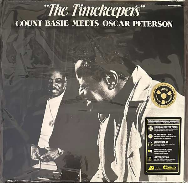 Count Basie Meets Oscar Peterson - The Timekeepers | Pablo Records (2310-896)