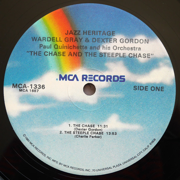 Wardell Gray / Dexter Gordon - Paul Quinichette And His Orchestra - The Chase And The Steeple Chase [Vinyl] | MCA Records (MCA-1336) - 3