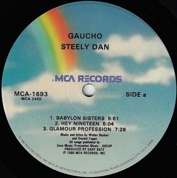Steely Dan - Gaucho | MCA Records (MCA-1693) - 3