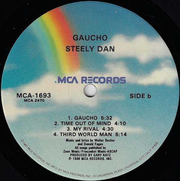 Steely Dan - Gaucho | MCA Records (MCA-1693) - 4