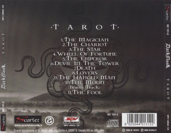 Dark Moor - Tarot CD | Scarlet (SC 131-2) - 2 Dark Moor - Tarot CD | Scarlet (SC 131-2) - 2