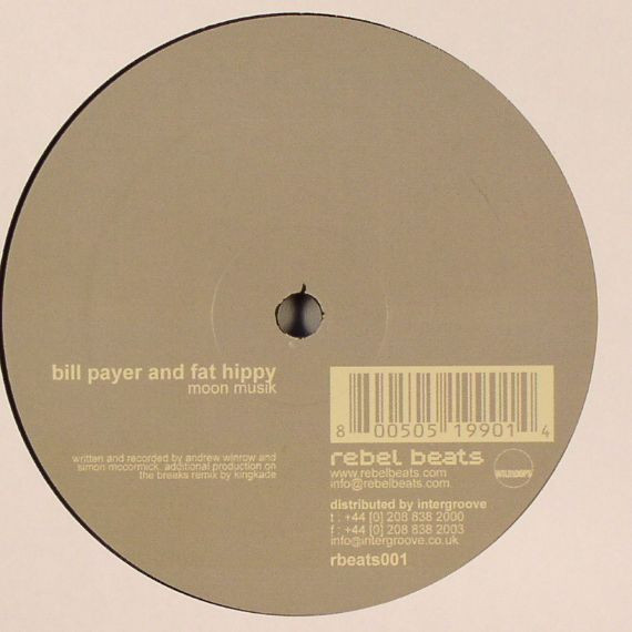 Bill Payer & Fat Hippy - Moon Musik | Rebel Beats (RBEATS001)