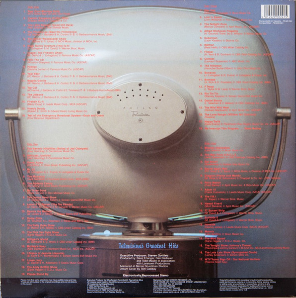 Various - Television's Greatest Hits (65 TV Themes! From The 50's And 60's) | Silva Screen (FILM 024D) - 2