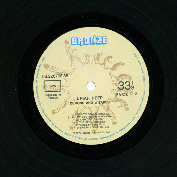 Uriah Heep - Demons And Wizards | Bronze (06.228768.35) - 4 Uriah Heep - Demons And Wizards | Bronze (06.228768.35) - 4