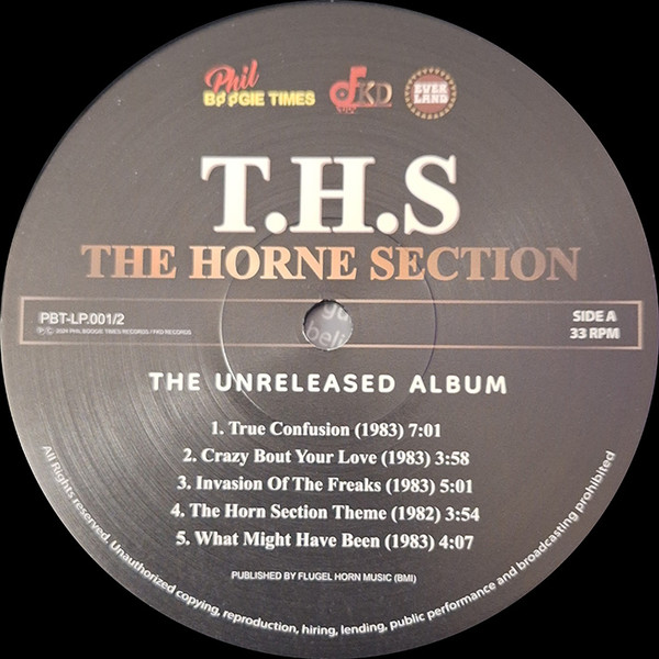 The Horne Section - The Unreleased Album | Phil Boogie Times (PBT-LP.001/2) - 3 The Horne Section - The Unreleased Album | Phil Boogie Times (PBT-LP.001/2) - 3