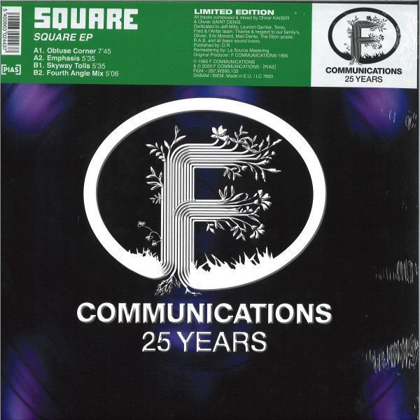 Square - Square EP | F Communications (F024) - main Square - Square EP | F Communications (F024) - main
