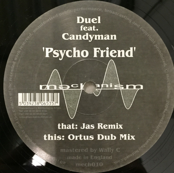 Duel feat. Candyman - Psycho Friend | Mechanism Records (mech010) - 3 Duel feat. Candyman - Psycho Friend | Mechanism Records (mech010) - 3