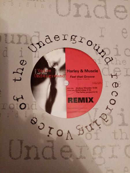 Harley & Muscle - Feel That Groove (Remix) | V.O.T.U. Records (Voice Of The Underground Records) (VU 007) - main