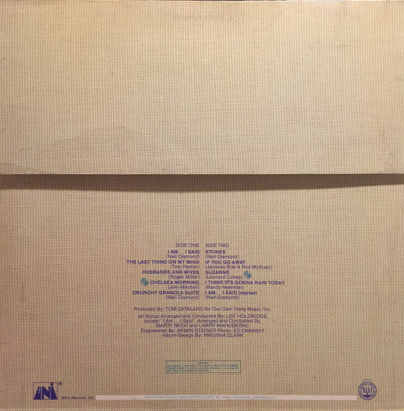Neil Diamond - Stones | UNI Records (93106) - 2 Neil Diamond - Stones | UNI Records (93106) - 2