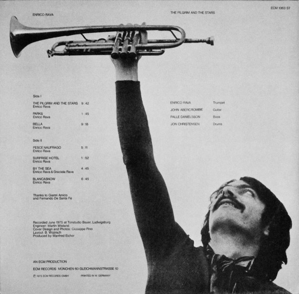 Enrico Rava - The Pilgrim And The Stars | ECM Records (ECM 1063 ST) - 2 Enrico Rava - The Pilgrim And The Stars | ECM Records (ECM 1063 ST) - 2
