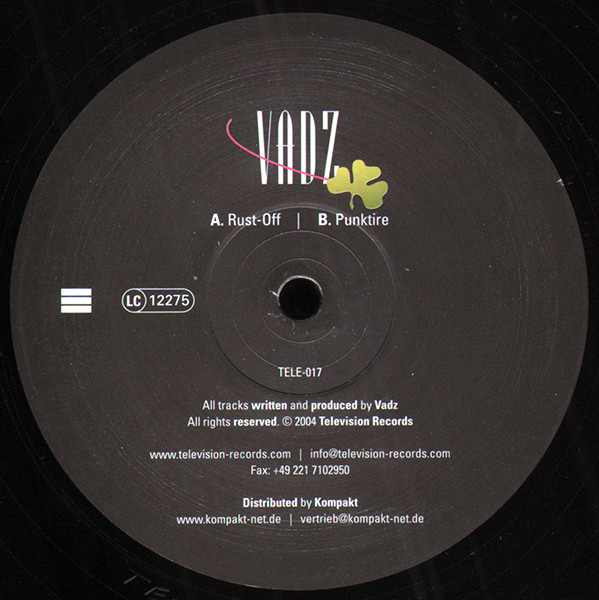 Vadz - Rust-Off | Television Records (Tele-17)